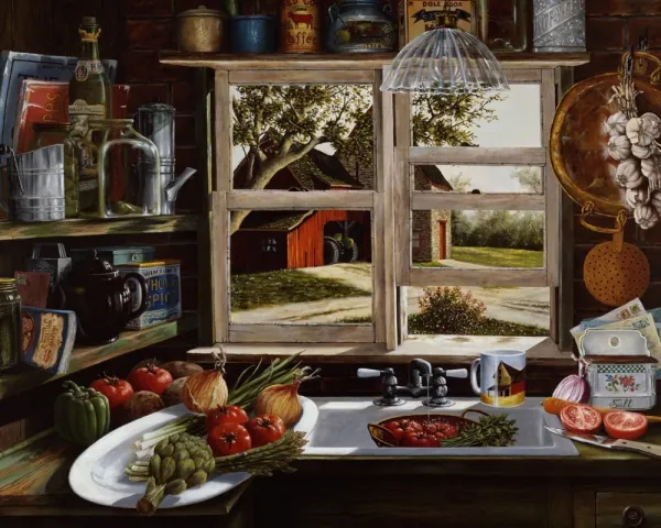 Millie's Kitchen - 1000pc Jigsaw Puzzle by Vermont Christmas Company