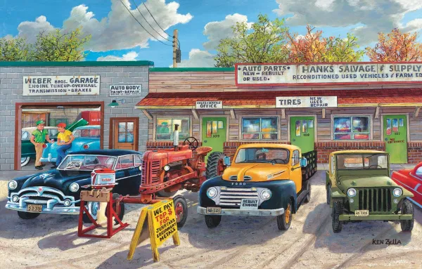 The Old Rustic Inn - 1000pc Jigsaw Puzzle By Sunsout
