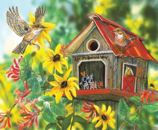 Ol MacDonald Way - 1000pc Jigsaw Puzzle by Sunsout