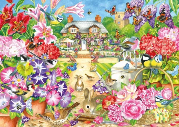 Summer Garden - 1000pc Jigsaw Puzzle By Falcon