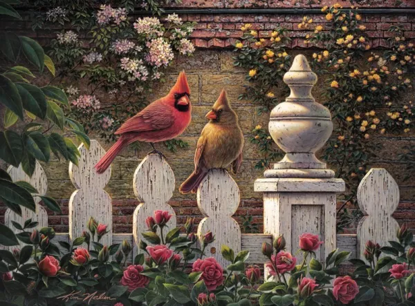 Kim Norlien: Emily's Garden - 1000pc Jigsaw Puzzle by Buffalo Games