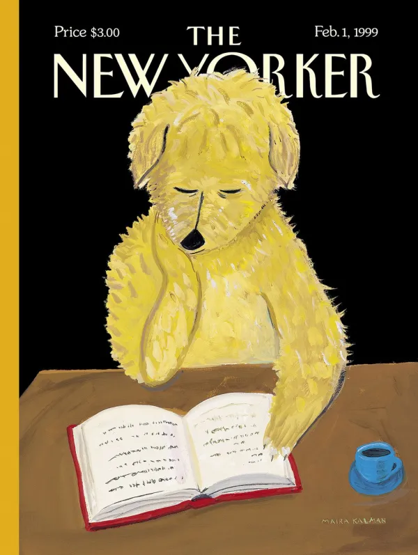 Dog Reads Book - 500pc Jigsaw Puzzle by New York Puzzle Company