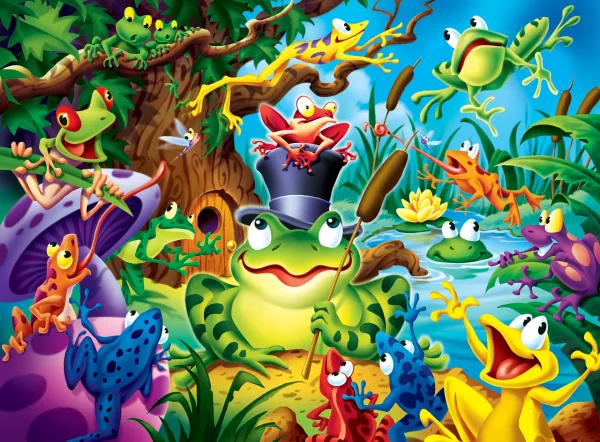 Abracadabra - 60pc Glow-in-the-Dark Jigsaw Puzzle by Masterpieces