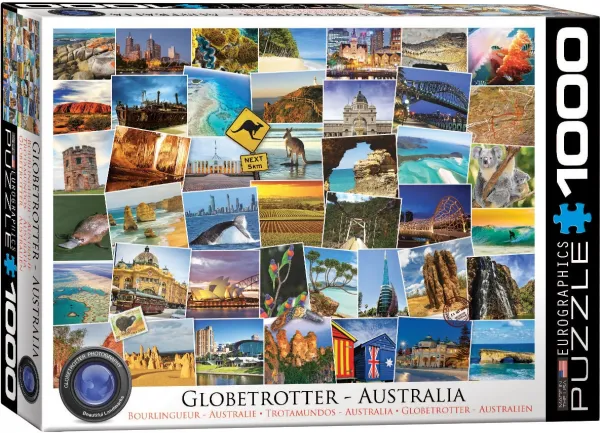 Globetrotter Australia - 1000pc Jigsaw Puzzle by EuroGraphics
