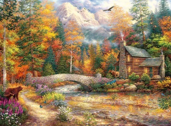 Chuck Pinson: Call of the Wild - 1000pc Jigsaw Puzzle By Buffalo Games