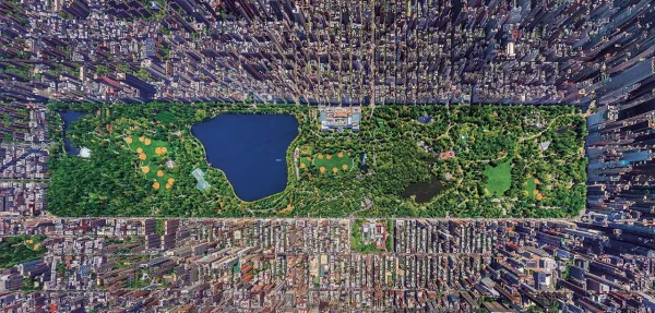 Central Park, New York - 3000pc Panoramic Jigsaw Puzzle by Educa