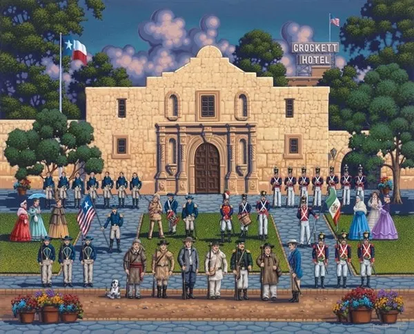 Alamo - 500pc Jigsaw Puzzle by Dowdle