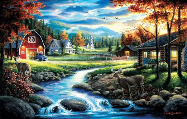 Country Sunday - 1000pc Jigsaw Puzzle By Sunsout