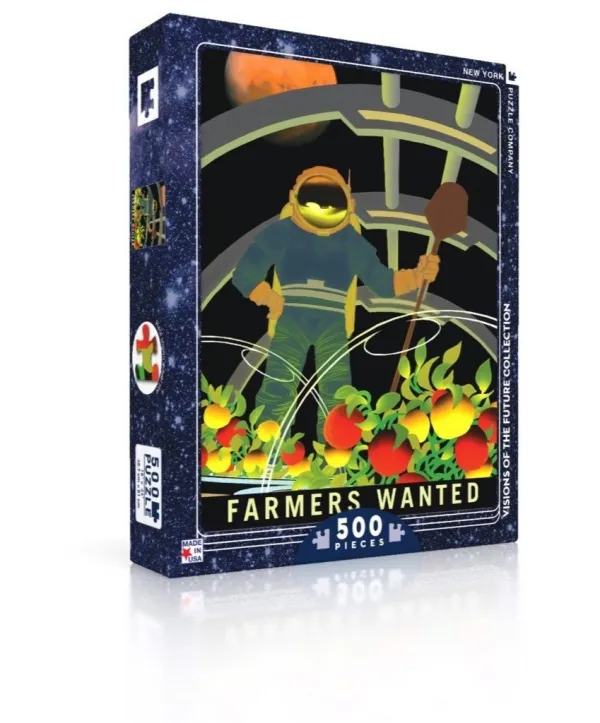 Farmers Wanted - 500pc Jigsaw Puzzle by New York Puzzle Company