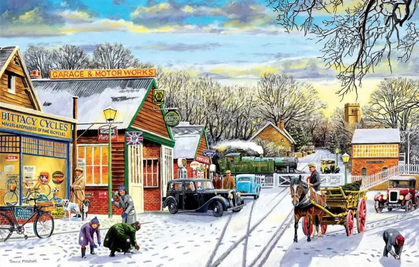 Winter Service - 1000pc Jigsaw Puzzle by Sunsout