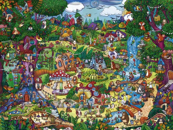Berman: Wonderwoods - 1500pc Jigsaw Puzzle By Heye