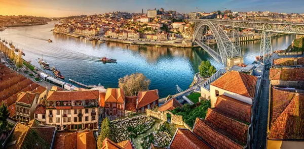The Last Sun on Porto - 4000pc Jigsaw Puzzle By Castorland