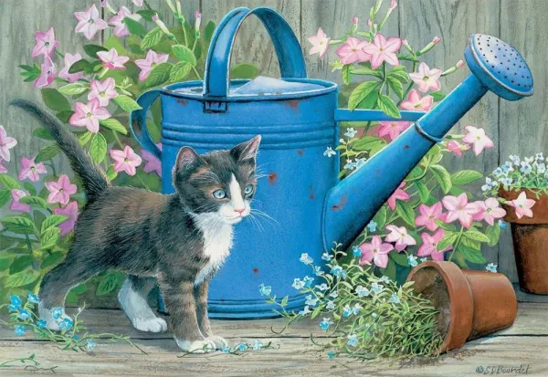 Gardener's Assistant - 500pc Jigsaw Puzzle by Lang