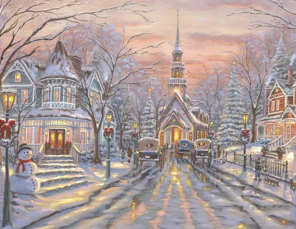 White Christmas - 500pc Jigsaw Puzzle By Springbok