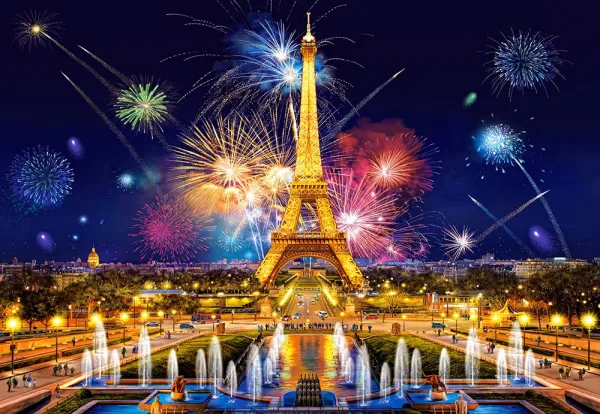 Glamour of the Night, Paris - 1000pc Jigsaw Puzzle By Castorland