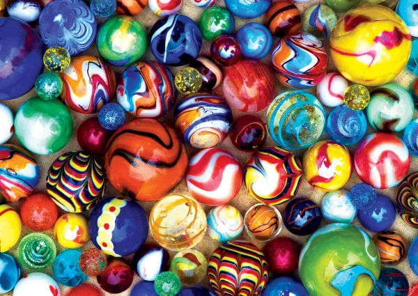 Worldâ€˜S Smallest: All My Marbles - 1000pc Jigsaw Puzzle by Masterpieces