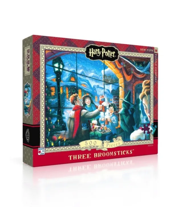 Three Broomsticks - 500pc Jigsaw Puzzle by New York Puzzle Company