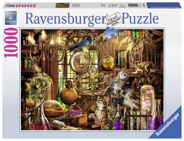 Merlin's Laboratory - 1000pc Jigsaw Puzzle By Ravensburger