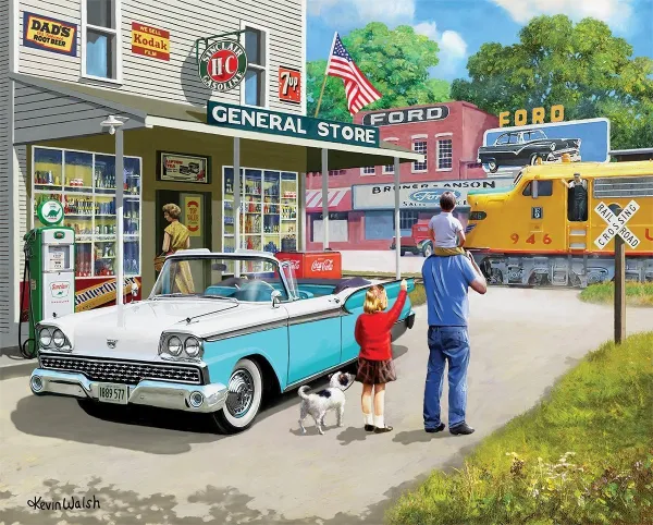 American Classics - 1000pc Jigsaw Puzzle By White Mountain