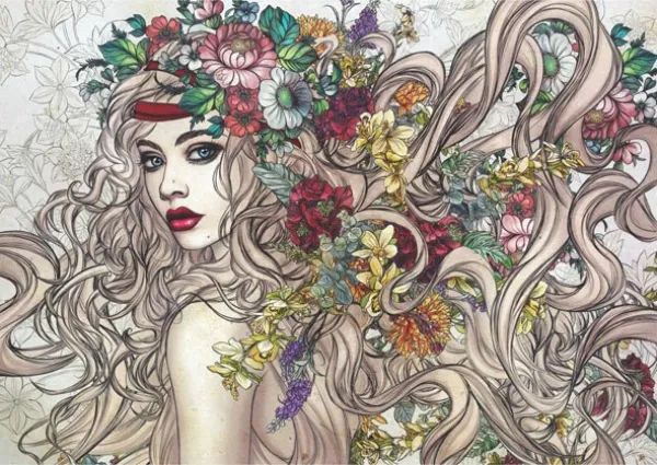 Flower Power - 1500pc Jigsaw Puzzle by Anatolian