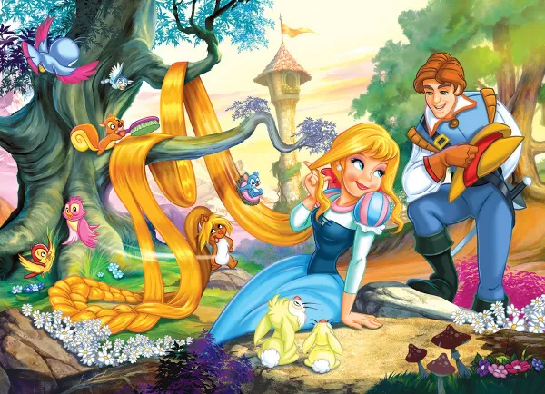 Beautiful Hair - 100pc Jigsaw Puzzle by Eurographics