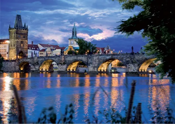 Prague Bridge - 1000pc Jigsaw Puzzle by D-Toys