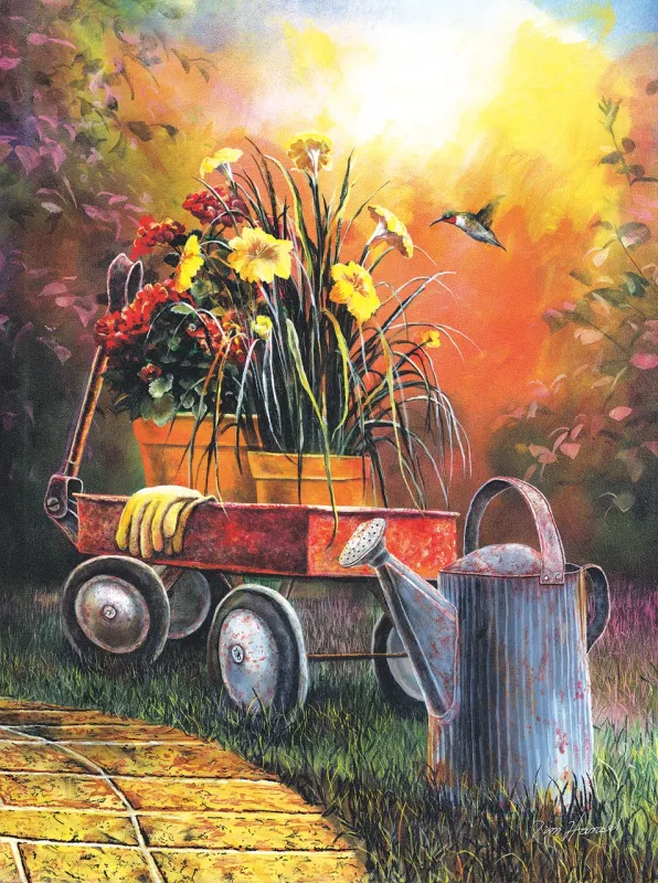Summer Blooms - 1000pc Jigsaw Puzzle By Sunsout