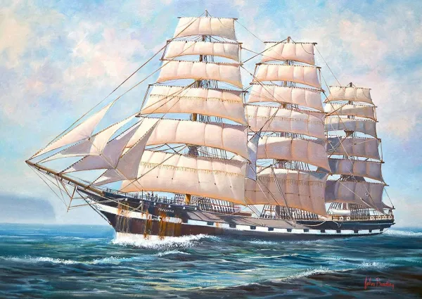 Raise the Sails! - 500pc Jigsaw Puzzle by Schmidt