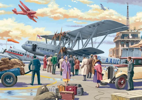 Croydon Airport - 500pc Jigsaw Puzzle By Falcon