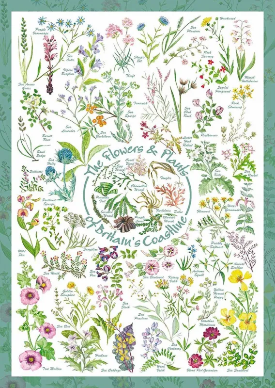 Flowers & Plants - 1000pc Jigsaw Puzzle by Schmidt