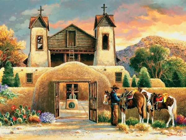 Mission Afternoon - 500pc Jigsaw Puzzle by Sunsout