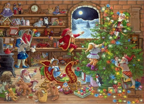 Countdown to Christmas - 1000pc Jigsaw Puzzle By Ravensburger
