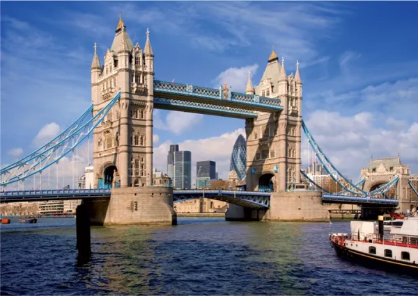 Tower Bridge - 1000pc Jigsaw Puzzle by D-Toys