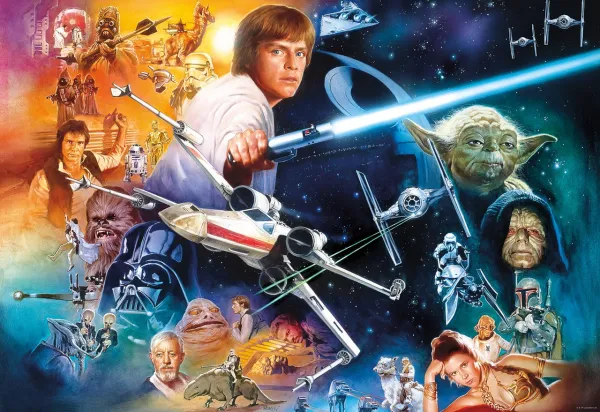 The Force Is Strong With This One - 2000pc Jigsaw Puzzle By Buffalo Games