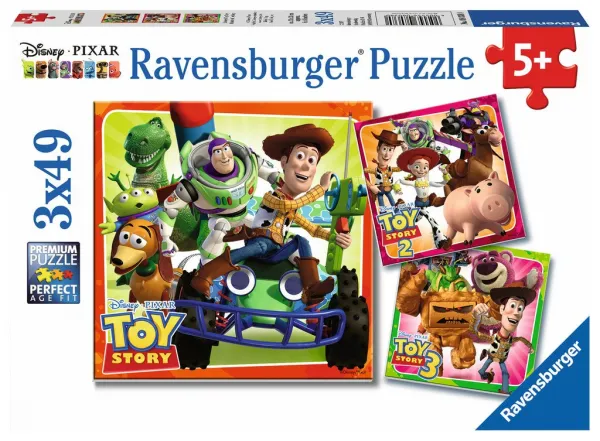 History - 3x49pc Jigsaw Puzzle By Ravensburger