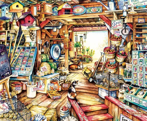 Seed and Feed - 1000pc Jigsaw Puzzle by Sunsout