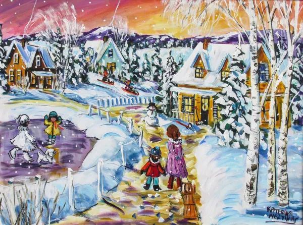 Mertikas: Magic Winter - 750pc Jigsaw Puzzle By Standout Puzzles