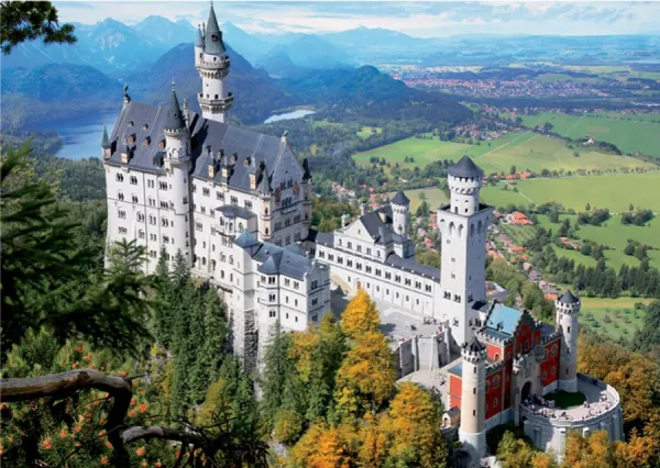 Neuschwanstein - 1000pc Jigsaw Puzzle by D-Toys