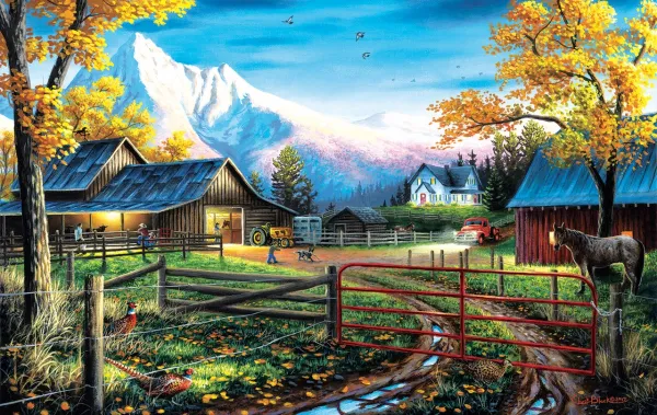 Western Lifestyle - 550pc Jigsaw Puzzle By Sunsout