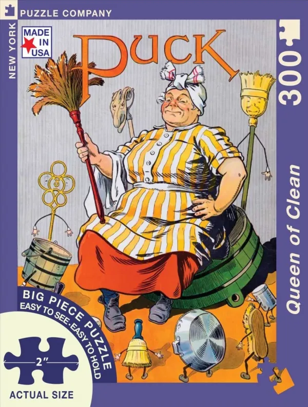 Queen of Clean - 300pc Jigsaw Puzzle by New York Puzzle Company