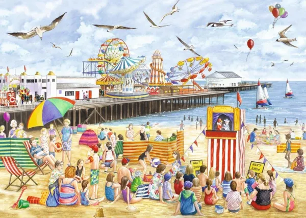 Clacton-on-Sea - 1000pc Jigsaw Puzzle By Falcon