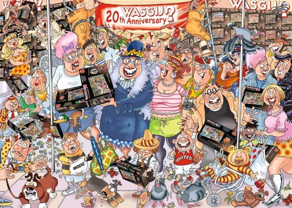 WASGIJ: Original 27, The 20th Party Parade! - 2x1000pc Jigsaw Puzzle By Jumbo