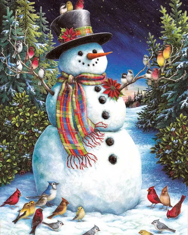 Feathered Friends - 1000pc Jigsaw Puzzle by Springbok