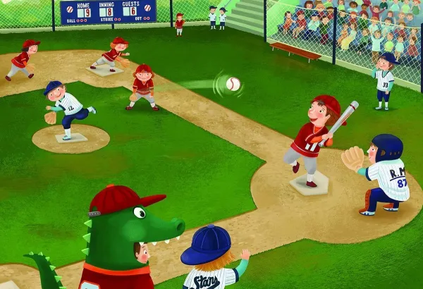 Junior League Baseball - 60pc Jigsaw Puzzle by Eurographics