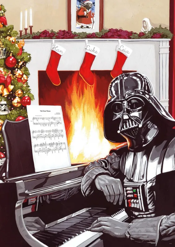 Star Warsâ„¢: A Very Vader Christmas - 300pc Large Format Jigsaw Puzzle by Buffalo Games