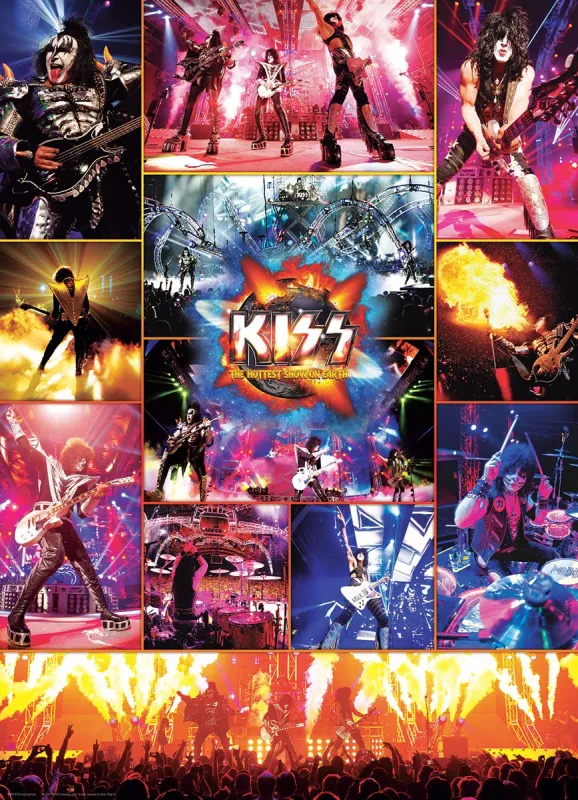 KISS The Hottest Show on Earth - 1000pc Jigsaw Puzzle by Eurographics