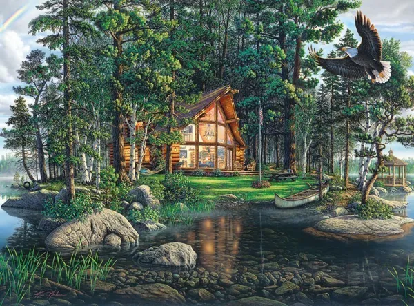 Freedom's Promise - 1000pc Jigsaw Puzzle by Buffalo Games