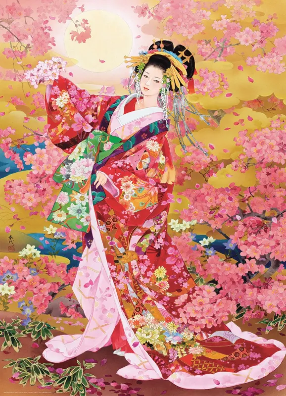 Syungetsu by Haruyo Morita - 1000pc Jigsaw Puzzle by Eurographics