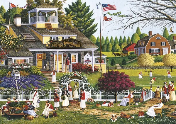 Charles Wysocki: Love - 300pc Large Format Jigsaw Puzzle By Buffalo Games
