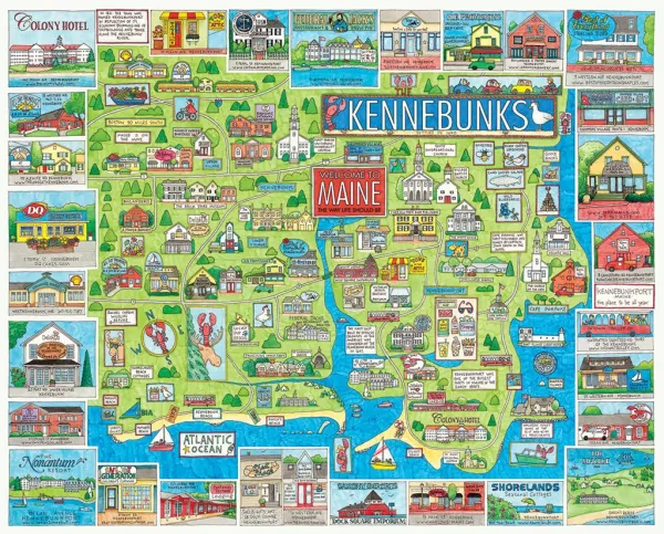 Kennebunk - 1000pc Jigsaw Puzzle By White Mountain